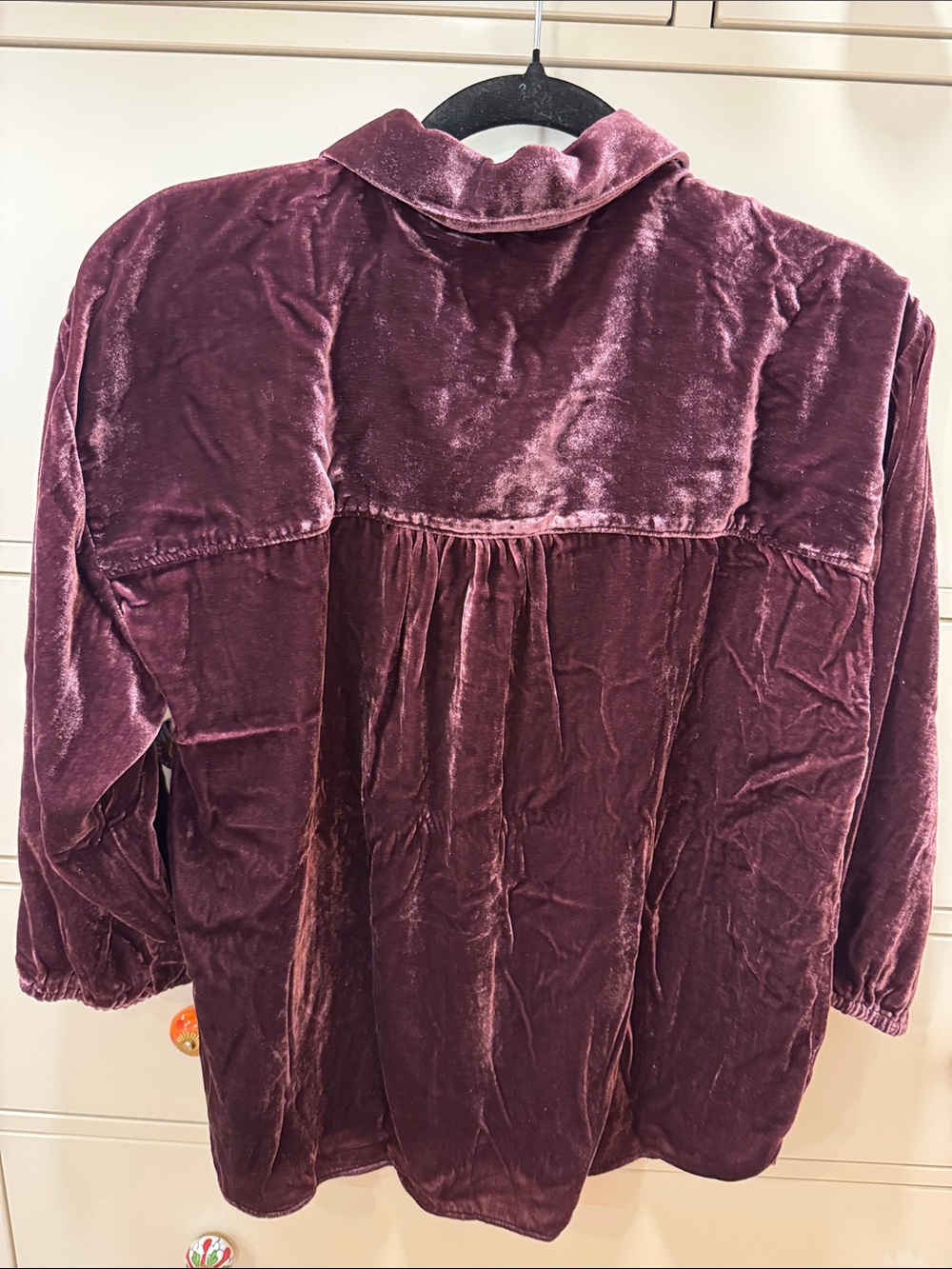 Marine Layer Bella velvet shirt NWT - Picture 2 of 6